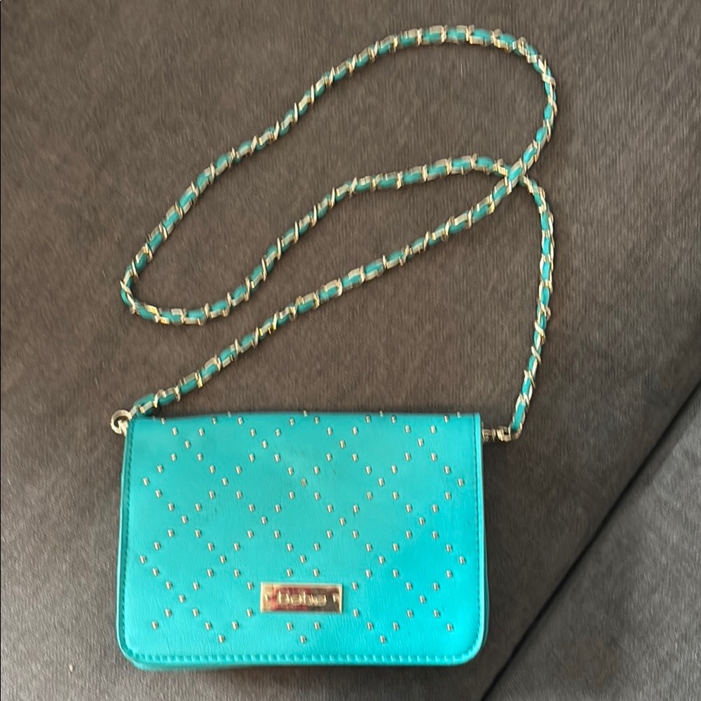 Stylish Turquoise Crossbody Bag